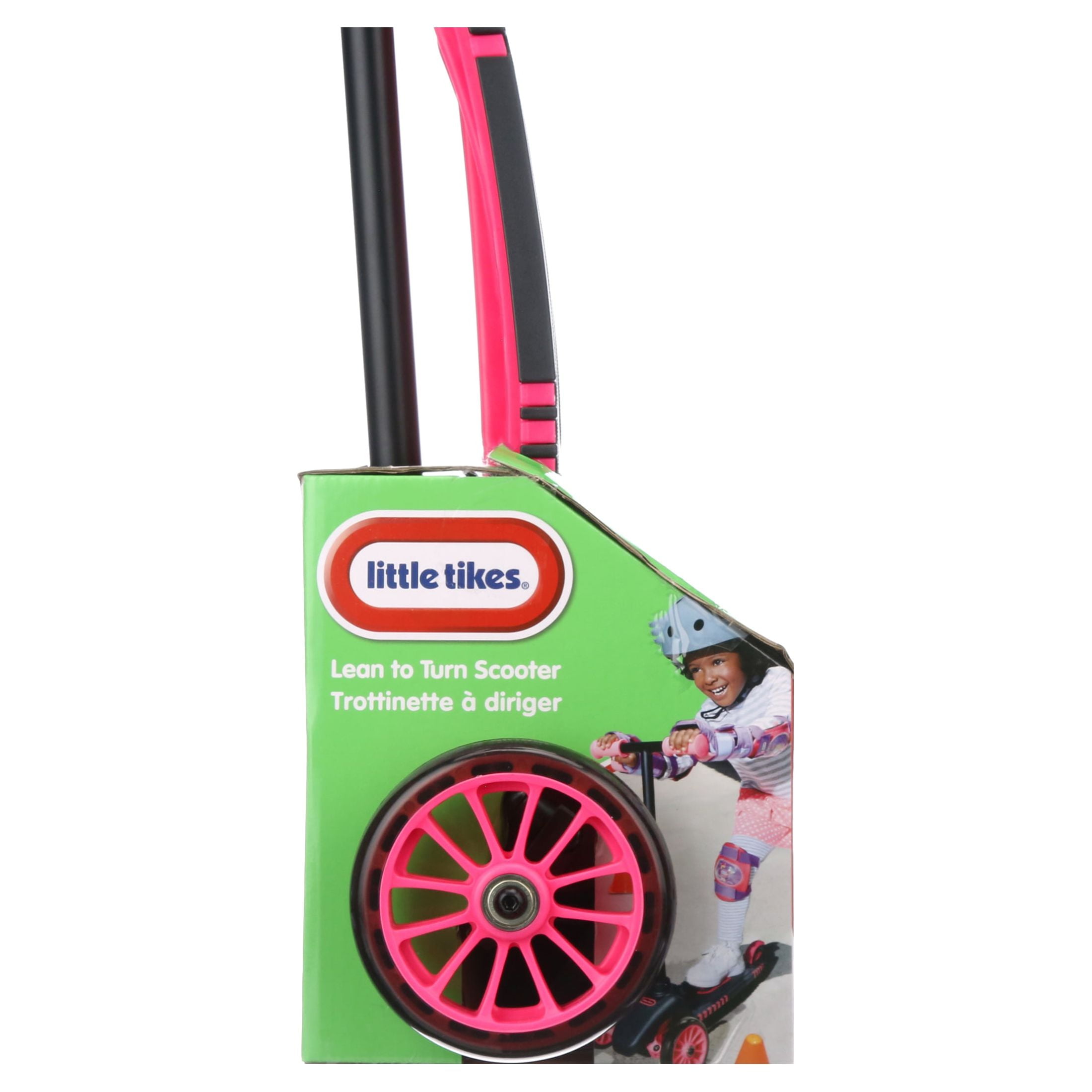 Little Tikes Lean To Turn Kid Scooter in Pink Toddler Kick