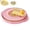 Pink, variant on Chicken Tool Twist Meat Machine with Visible Lid for Chicken Breast Pulled Pork and Beef, Professional Meat Grinder with Ergonomic Handle and Anti-Slip Base, Best Gift for BBQ Lovers
