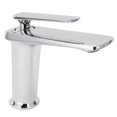 thumbnail image 2 of Grifo de lavabo Sincero de cobre con un solo orificio para agua fría y caliente G1/2, 2 of 10