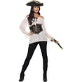 thumbnail image 3 of Smiffys Robe de Costume de Pirate de Luxe pour Femmes, 3 of 3