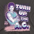 thumbnail image 2 of Saved by The Bell Turn Up The Ac Unisex Adult T-Shirt, Charcoal, X-Large, 2 of 5