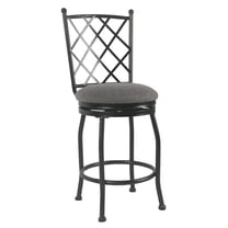 HomePop 24" Tristan Metal Counter Stool, Multiple Colors
