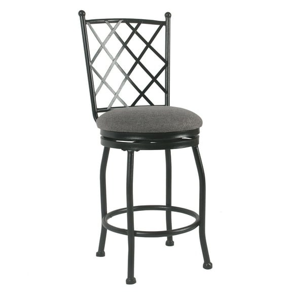 HomePop 24" Tristan Metal Counter Stool, Multiple Colors