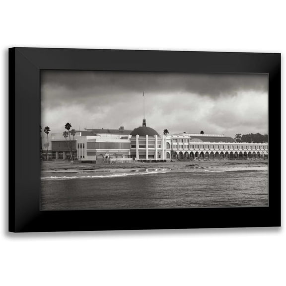 Geyman, Vitaly 14x11 Black Modern Framed Museum Art Print Titled - Santa Cruz Bay II