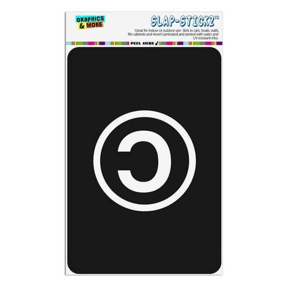 Copyleft Copy Left Copyright Funny Home Business Office Sign