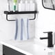 thumbnail image 4 of Accesorios de baño 1 paquete de toallas de mano de secado rápido de microfibra de terciopelo, toallas muy absorbentes, uso multiusos como toalla de mano para baño de hotel, toallas de mano de poliéste, 4 of 6