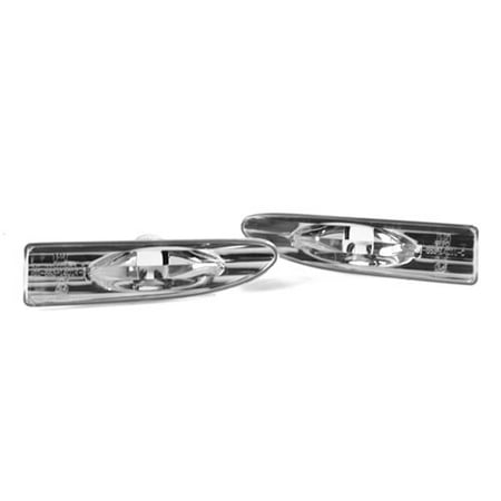 - 01-08 JAGUAR X-TYPE FRONT FENDER SIDE MARKER LIGHTS - CRYSTAL CLEAR