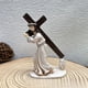 thumbnail image 1 of Figura de crucifijo, estatua religiosa de Jesús, festival, celebración, decoración del hogar, cruces cristianas para el hogar, sala de estar, mesa, 1 of 10
