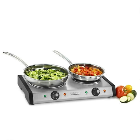 Cuisinart Specialty Appliances Countertop Double Burner Walmart