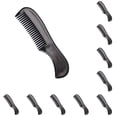 thumbnail image 3 of Minnieouse Bigote Peines Profesional Peso ligero Plástico Pequeñas herramientas de maquillaje Multifuncional Seguro Simple Modelado Suministros Negro Type2 NO2 Minnieouse CBP203476, 3 of 5