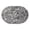 Grey#0703-321, variant on Oval Hand Woven Placemat 17.7 x 11.8 Inches Heat Resistant Table Mat for Dining Kitchen Durable Washable Wicker Style