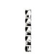 thumbnail image 4 of Aone Jewelry 1.00 Carat Natural Black Diamond Five Stone Spiral Design Pendant Necklace For Woman Crafted In 14k Rose White and Yellow Gold With 18 Gold Plated Over 925 Sterling Silver Box Chain, 4 of 6