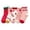 Red, variant on REDARER Girls' 5-Pack Cotton Ankle Socks Breathable Soft Cute Strawberry & Stripe Pattern Socks with Ruffled for Daily Wear,XL