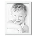 thumbnail image 2 of ArtToFrames 20" x 26" Contemporary White with Lip Picture Frame, 20x26 inch White Wood Poster Frame (WOM-2032), 2 of 7