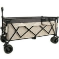 thumbnail image 2 of 51-inch Extra long large Heavy-Duty Foldable Utility Wagon - 480lbs Capacity, Patented Ultra-Stable Frame, 1:6 Space-Saving Fold & 7" All-Terrain Wheels, No Assembly Needed, 2 of 8
