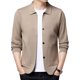 thumbnail image 2 of Suéteres nuevos Traje Suéter de hombre Cárdigan Chaqueta Chaqueta de negocios Cárdigan de hombre de alta calidad, 2 of 5