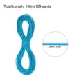 thumbnail image 2 of Uxcell Elastic Cord Heavy Stretch String Rope for Crafting DIY Sewing Hook Straps Camping Tie Down Strap Sky Blue 2mm x 100m, 2 of 5