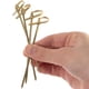 thumbnail image 2 of Palillos de cóctel de bambú natural, elegantes palillos para tu fiesta perfecta, aptos para uso alimentario, superficie lisa, decoración con nudos de bucle, fáciles de usar en diversas actividades y, 2 of 8