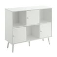 thumbnail image 3 of Convenience Concepts Xtra Storage 3 Door Cabinet Console Table, Black, 3 of 7