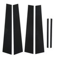 thumbnail image 2 of Gloss black Window Trim Door With double sided adhesive For Car, 2 of 7