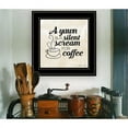 thumbnail image 2 of TrendyDecor4U A Silent Scream For Coffee By Susan Ball Framed Print SB346-704G, 2 of 3