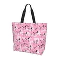 thumbnail image 2 of Fuzoiu Cartoon Poodle Dog Print Tote Bags for Women,Shoulder Bag, Gym Tote,Top Handle Ladies Shoulder Bags for Work Beach Travel and Shopping Grocery, 2 of 9