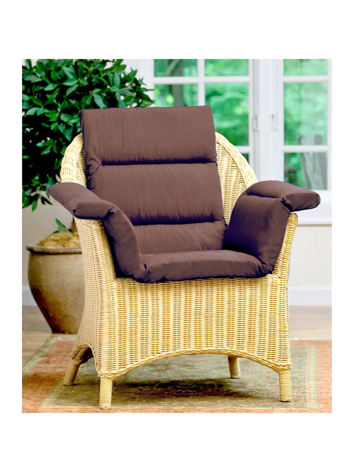 Pressure Reducing Chair Cushion, Plaid – Wheelchair, Armchair, Patio Chair  Cushion – Generous Sized, Washable, Polyester/Cotton Surface
