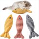 thumbnail image 2 of Paquete de 3 Juguetes para Gatos, Peces, Juguetes para Masticar Gatos, Juguetes con Hierba Gatera para Gatos de Interior, 2 of 8