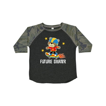 

Inktastic Skateboard Future Skater Gift Toddler Boy Girl T-Shirt