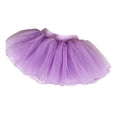 thumbnail image 1 of Jumpingount niña niño disfraz ballet danza dancewear tutú cintura elástica rendimiento cumpleaños carnaval hilo medio / púrpura Type2 NO2, 1 of 6