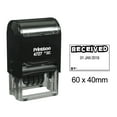thumbnail image 1 of Printtoo Dater Stamp Self Inking With Received By Text Date Rubber Stamp Office Stationery-Black, 1 of 1