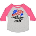 thumbnail image 3 of Inktastic My Favorite Veteran is My Dad Boys or Girls Toddler T-Shirt, 3 of 5
