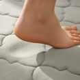 thumbnail image 4 of Super Absorbent Bath Mat, Large Non-Slip Bathroom Mat, Soft (Grey, 50 x 80 cm), 4 of 5