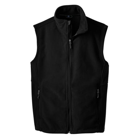 Gravity Threads Soft and Warm Fleece Vest - Black - 2X-Large