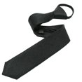 thumbnail image 4 of facefd Cravate Étroite Rétro pour Hommes et Garçons Cravate Fine Pratique pour Mariage Fête Boîte de Nuit Mariée Robe Noire, 4 of 5