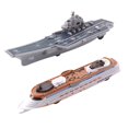 thumbnail image 6 of Aircraft Carrier Military Naval Ship with Pull Back Army Fighter Jet Toy Small Scale Model Plane Submarine Kids' Play Vehicle Set for Boy Girl Children, 6 of 6