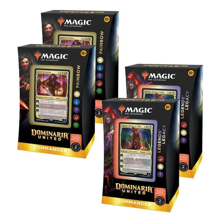 Wizards of The Coast - Magic the Gathering Dominaria United Commander Deck - Styles May Vary