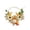 A, variant on Front Door Wreath,Artificial Maple Leaf Pumpkin Ornament With Sunflower Detail,Seasonal Hanging Decor For Thanksgiving Harvest And Fall Front Porch Layout(Orange)