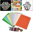 thumbnail image 3 of Marcos de fotografía de papel artesanal, marcos de fotografía, marcos de fotografía de papel colgantes Multi pared, con Clips de cuerda, para decoración de 10 piezas 6 pulgadas Sunnimix álbum de fotos, 3 of 8