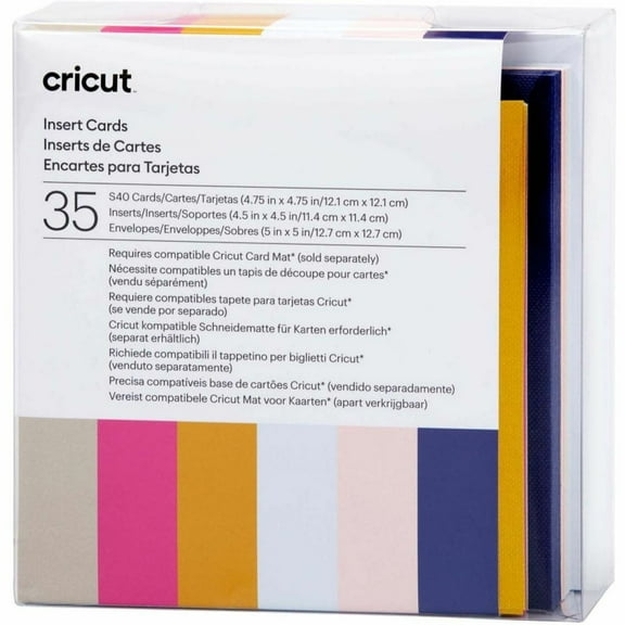 Cricut® Insert Cards, Sensei Sampler - S40 (35 count)