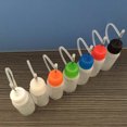 thumbnail image 2 of Baohd 10pcs 10ml Plastic Empty Oil Dropper Bottle with Steel Needle Drip Tip for Liquids Random Color, 2 of 8