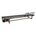 thumbnail image 6 of EQCOTWEA 59"*7.8" Desktop PVC Conveyor Belt Industrial Transport with Single Guardrail Stainless Steel, 6 of 6