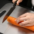 thumbnail image 3 of Becaristey Stainless Steel Chopping Board Ensuring Long-lasting Durability 304 Stainless Steel Board Multi-functional Type3 25*36CM, 3 of 6