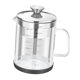 thumbnail image 5 of Colador de leche de soja, recipiente para aceite con colador, jarra para té helado, tetera de vidrio 1.5L, 5 of 9