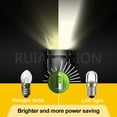 thumbnail image 3 of Ruiandsion E10 4.5V Mini LED light Bulb, 50 LM Warm White 3000K Waterproof for Model Railroad, DIY Decor,Replacement Bulb,5-Pack, 3 of 8