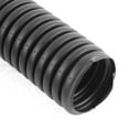 thumbnail image 2 of Tubo de conducto corrugado de plástico Uxcell de 1.5 M 24 x 28 mm para jardín, fábrica, oficina negro, 2 of 2