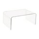 thumbnail image 2 of Mesa de centro de acrílico, mesa auxiliar, decoración, muebles de acrílico, mesa de piso multiusos para 40x30x20cm, 2 of 9