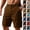 #03 Brown, variant on Cargo Shorts for Men Relaxed Fit Summer Casual Chino Shorts Knee Length Painters Fishing Work Bermuda Shorts with Pockets,S,Dark Gray