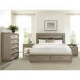 thumbnail image 6 of Riverside Furniture Cascade 1-Drawer Wood Nightstand in Dovetail Gray, 6 of 6