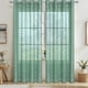 thumbnail image 1 of CaiYueKe Semi Sheer Curtains with Silver Embossed Pattern Modern Window Treatments for Living Room Bedroom Polyester Grommet Top Blackout Drapes Home Decor, 1 of 7